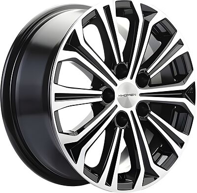 Khomen Wheels KHW1610 (Chery Tiggo 3/Tiggo 3 Pro) 6.5x16 5x108 ET 45 Dia 60.1 Black-FP