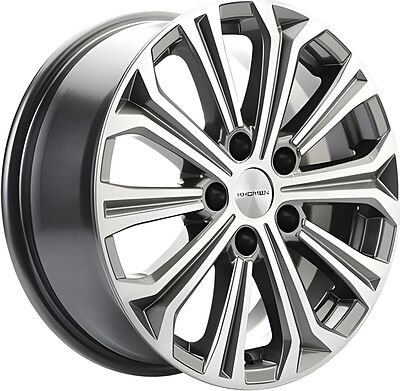 Khomen Wheels KHW1610 (Chery Tiggo 3/Tiggo 3 Pro) 6.5x16 5x108 ET 45 Dia 60.1 Gray-FP