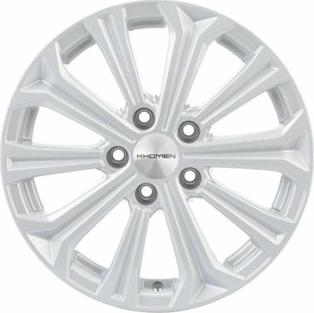 Khomen Wheels KHW1610 (Fluence) 6.5x16 5x114.3 ET 47 Dia 66.1 F-Silver