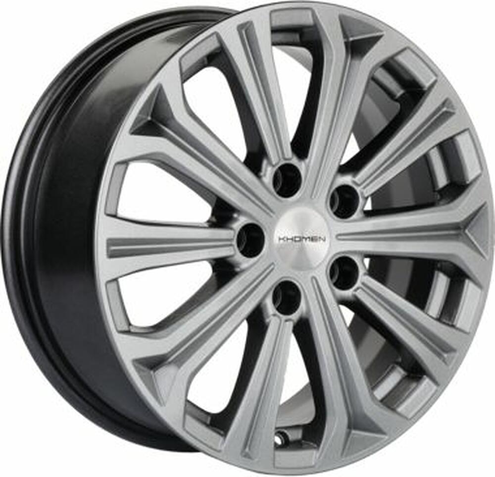 Khomen Wheels KHW1610 (Fluence) 6.5x16 5x114.3 ET 47 Dia 66.1 Gray