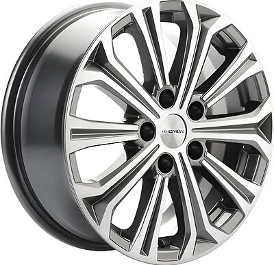 Khomen Wheels KHW1610 Fluence/Juke 6x16 5x114 ET 47 Dia 66 Gray-FP