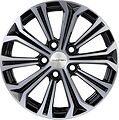Khomen Wheels KHW1610 (Focus) 6.5x16 5x108 ET 50 Dia 63.3 Black-FP