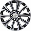 Khomen Wheels KHW1610 (Octavia) 6.5x16 5x112 ET 50 Dia 57.1 Black-FP