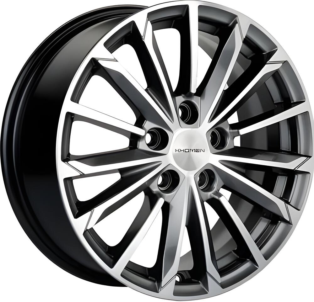 Khomen Wheels KHW1611 Actyon 6x16 5x112 ET 39 Dia 66 G-Silver-FP