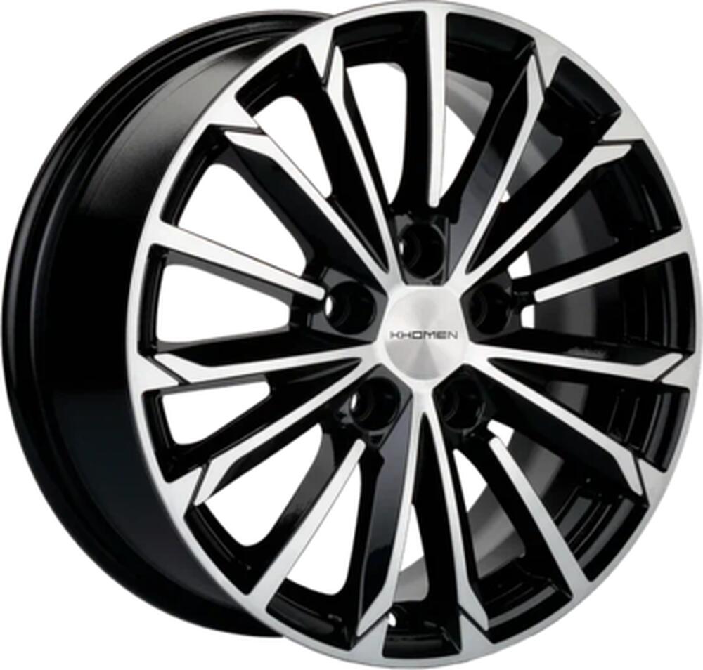 Khomen Wheels KHW1611 (Changan CS35) 6.5x16 5x110 ET 46 Dia 63.3 Black-FP