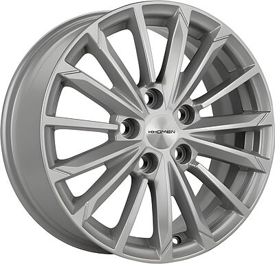 Khomen Wheels KHW1611 (Geely Coolray) 6.5x16 5x114.3 ET 45 Dia 54.1 F-Silver