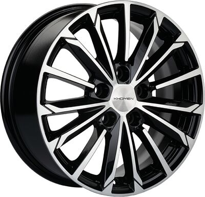 Khomen Wheels KHW1611 (Huyndai/Kia) 6.5x16 5x114.3 ET 43 Dia 67.1 Black