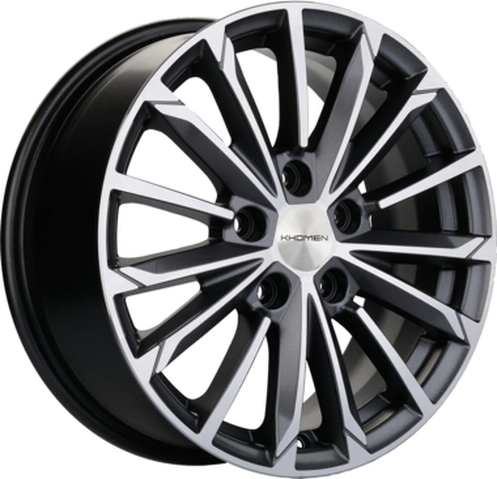 Khomen Wheels KHW1611 (Mitsubishi) 6.5x16 5x114.3 ET 46 Dia 67.1 Gray-FP