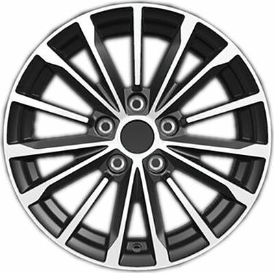 Khomen Wheels KHW1611 (Octavia/Golf/Jetta) 6.5x16 5x112 ET 50 Dia 57.1 Gray-FP