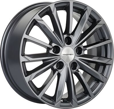 Khomen Wheels KHW1611 Toyota/Suzuki 6x16 5x114 ET 45 Dia 60 Gray