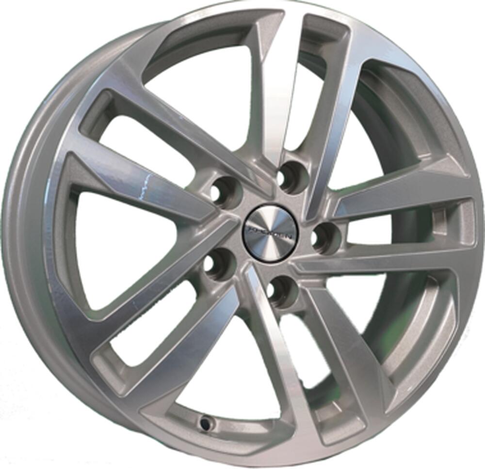 Khomen Wheels KHW1612 (Focus) 6.5x16 5x108 ET 50 Dia 63.35 F-Silver-FP