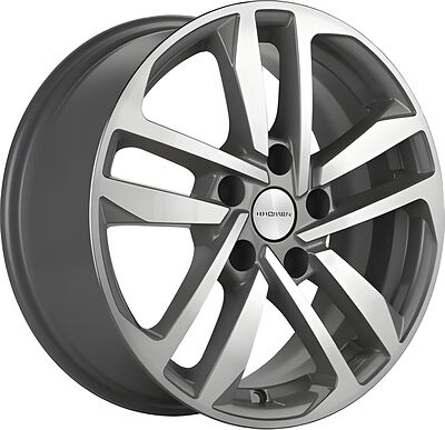 Khomen Wheels KHW1612 (Octavia A7) 6.5x16 5x112 ET 46 Dia 57.1 F-Silver-FP