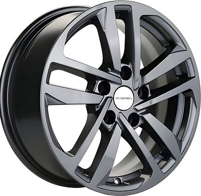 Khomen Wheels KHW1612 Toyota/Suzuki 6x16 5x114 ET 45 Dia 60 Gray