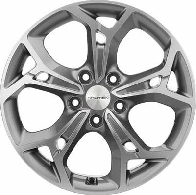 Khomen Wheels KHW1702 (Ceed) 7x17 5x114.3 ET 53 Dia 67.1 Gray-FP