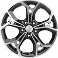 Khomen Wheels KHW1702 (CX-5/Seltos) 7x17 5x114.3 ET 50 Dia 67.1 Black-FP Khomen Wheels KHW1702 (CX-5/Seltos) 7x17 5x114.3 ET 50 Dia 67.1 Black-FP