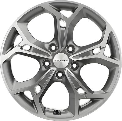 Khomen Wheels KHW1702 Teana/X-trail 7x17 5x114.3 ET 45 Dia 66.1 Gray-FP