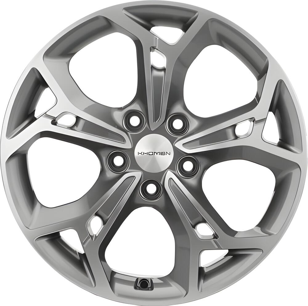 Khomen Wheels KHW1702 Teana/X-trail 7x17 5x114 ET 45 Dia 66 Gray-FP