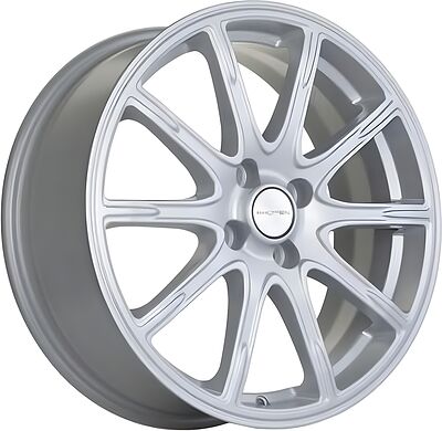 Khomen Wheels KHW1707 (KIA Rio I/II Solaris I/II) 6.5x17 4x100 ET 44 Dia 54.1 F-Silver