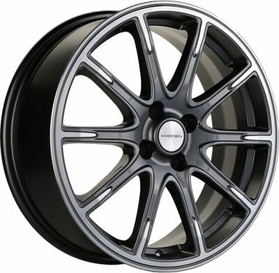 Khomen Wheels KHW1707 (Lada Granta) 6.5x17 4x98 ET 38 Dia 58.6 Gray-FP
