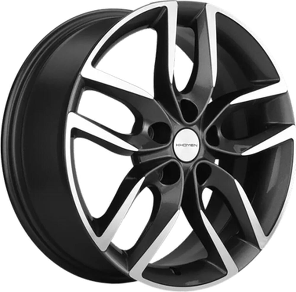 Khomen Wheels KHW1708 (Elantra/Ceed/i30) 6.5x17 5x114.3 ET 46 Dia 67.1 Gray-FP