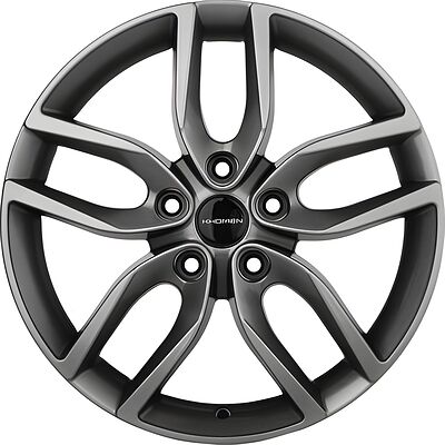 Khomen Wheels KHW1708 (Hyundai Creta) 6.5x17 5x114.3 ET 49 Dia 67.1 Gray