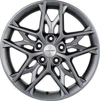 Khomen Wheels KHW1709 7x17 5x114.3 ET 50 Dia 67.1 G-SILVER