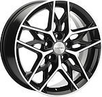 Khomen Wheels KHW1709 (Hyundai Elantra) 7x17 5x114.3 ET 49 Dia 67.1 Black-FP Khomen Wheels KHW1709 (Hyundai Elantra) 7x17 5x114.3 ET 49 Dia 67.1 Black-FP