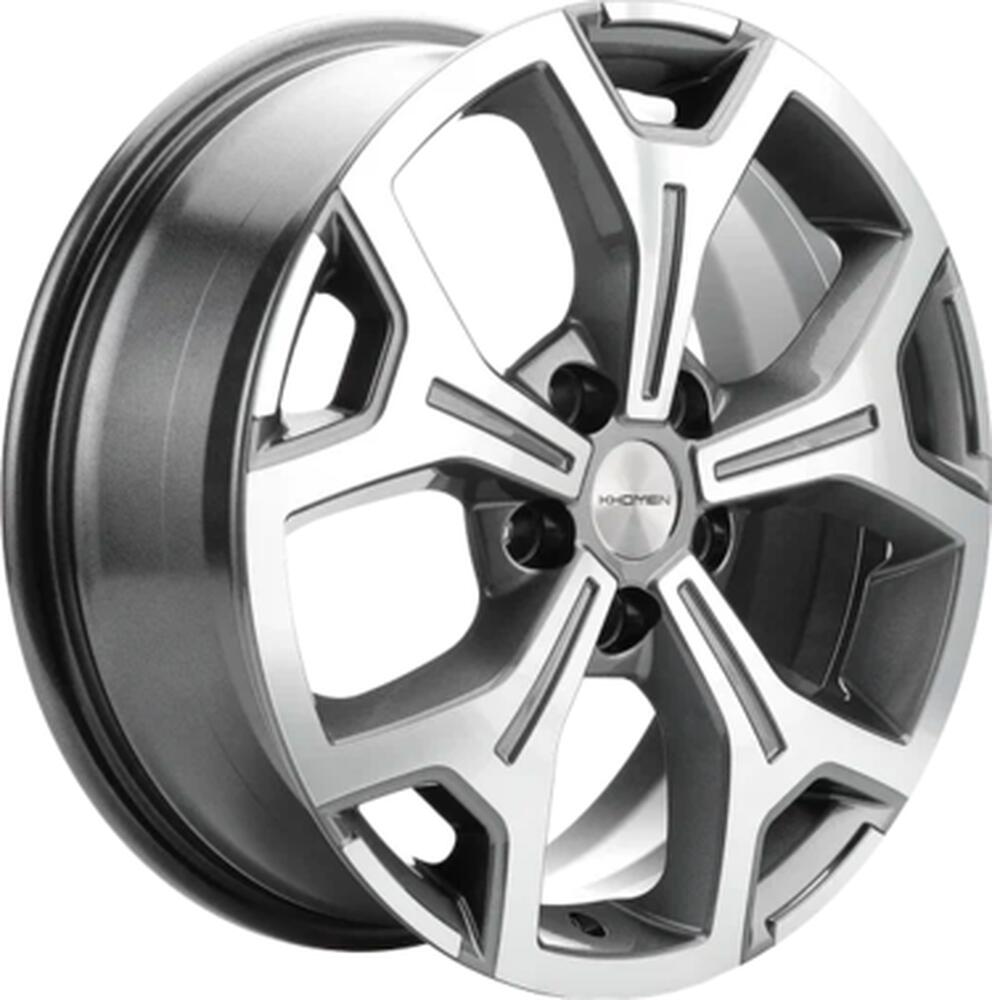 Khomen Wheels KHW1710 (Chery tigo 7pro) 6.5x17 5x108 ET 33 Dia 60.1 Gray-FP