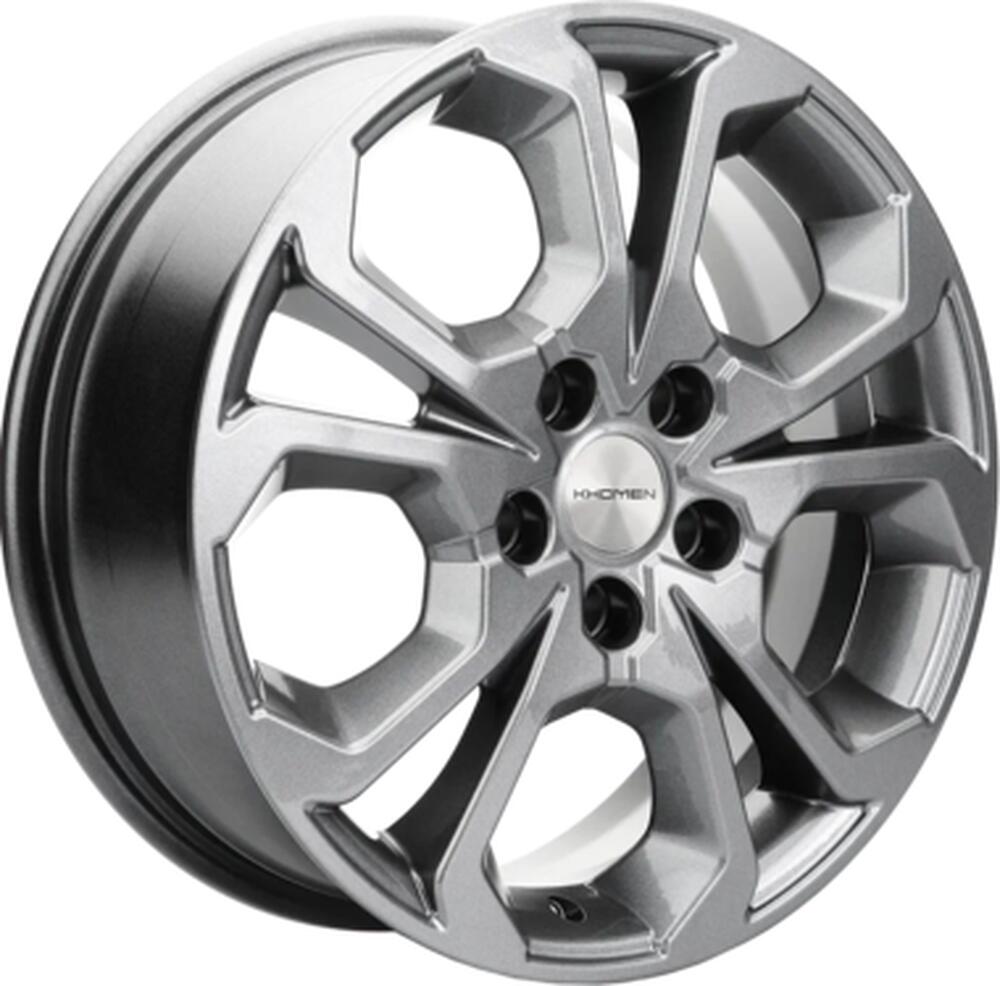 Khomen Wheels KHW1711 (Haval/Honda) 6.5x17 5x114.3 ET 50 Dia 64.1 Gray