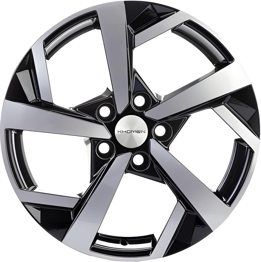 Khomen Wheels KHW1712 CX-5/i40/X-Trail 7x17 5x114 ET 45 Dia 67 Black-FP
