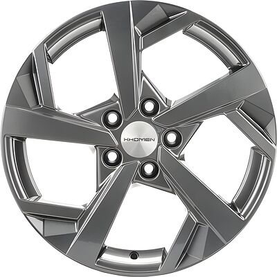 Khomen Wheels KHW1712 CX-5/Seltos/Optima 7x17 5x114 ET 50 Dia 67 Gray