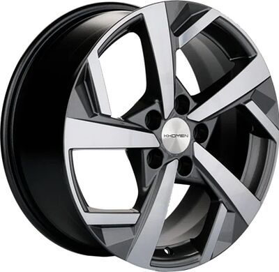 Khomen Wheels KHW1712 (Haval Jolion) 7x17 5x114.3 ET 37 Dia 66.5 Gray-FP