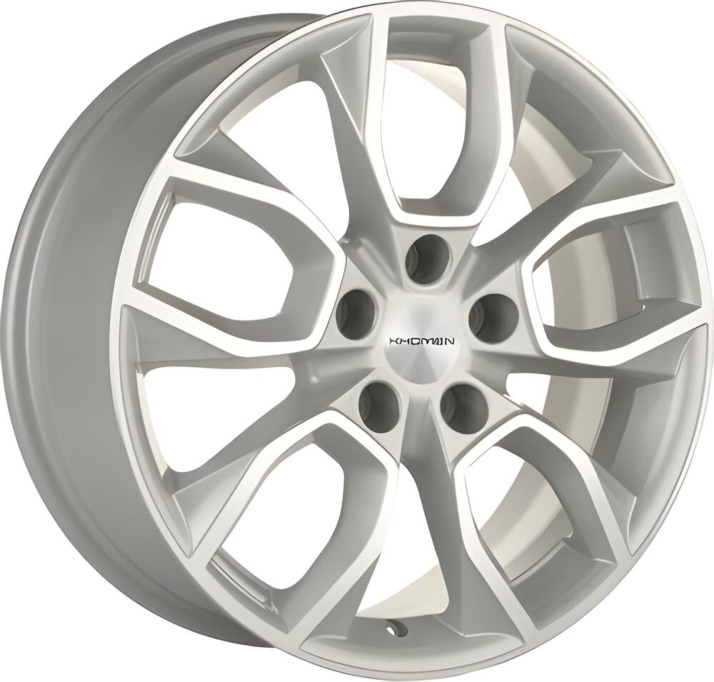 Khomen Wheels KHW1713 (Karoq) 7x17 5x112 ET 45 Dia 57.1 F-Silver-FP