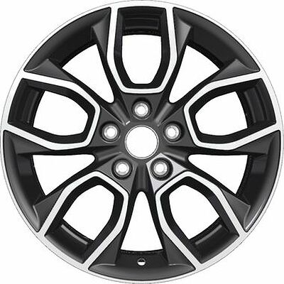 Khomen Wheels KHW1713 (Kodiaq) 7x17 5x112 ET 40 Dia 57.1 Black-FP