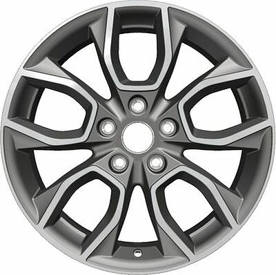 Khomen Wheels KHW1713 (Kodiaq) 7x17 5x112 ET 40 Dia 57.1 Gray-FP