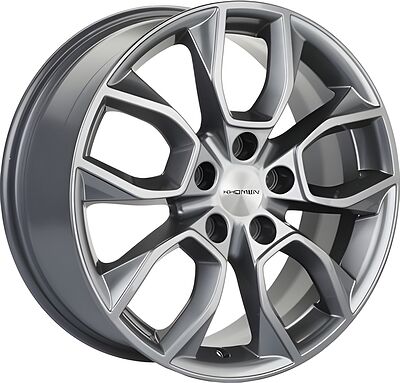 Khomen Wheels KHW1713 Kodiaq/Tiguan 7x17 5x112 ET 40 Dia 57 Gray