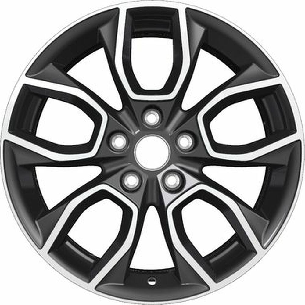 Khomen Wheels KHW1713 (Qashqai) 7x17 5x114.3 ET 40 Dia 66.1 Black-FP