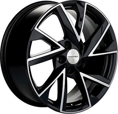 Khomen Wheels KHW1714 (Besturn X40) 7x17 5x114.3 ET 40 Dia 57.1 Black-FP