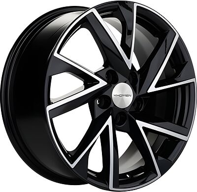 Khomen Wheels KHW1714 Chery Tiggo/Tiggo 7 Pro 7x17 5x108 ET 40 Dia 60.1 Black-FP