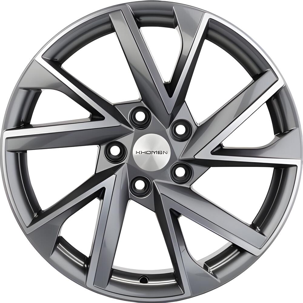 Khomen Wheels KHW1714 CX-5/i40/X-Trail 7x17 5x114 ET 45 Dia 67 Gray-FP