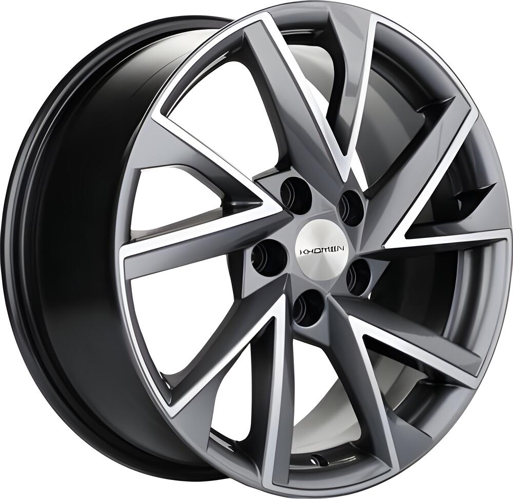 Khomen Wheels KHW1714 (Jac/Москвич 3) 7x17 5x108 ET 40 Dia 54.1 Gray-FP