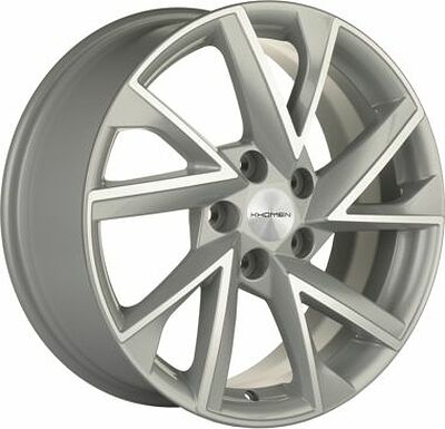 Khomen Wheels KHW1714 (Teana) 7x17 5x114.3 ET 45 Dia 66.1 F-Silver-FP