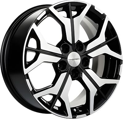 Khomen Wheels KHW1715 (Ceed) 7x17 5x114.3 ET 53 Dia 67.1 Black-FP