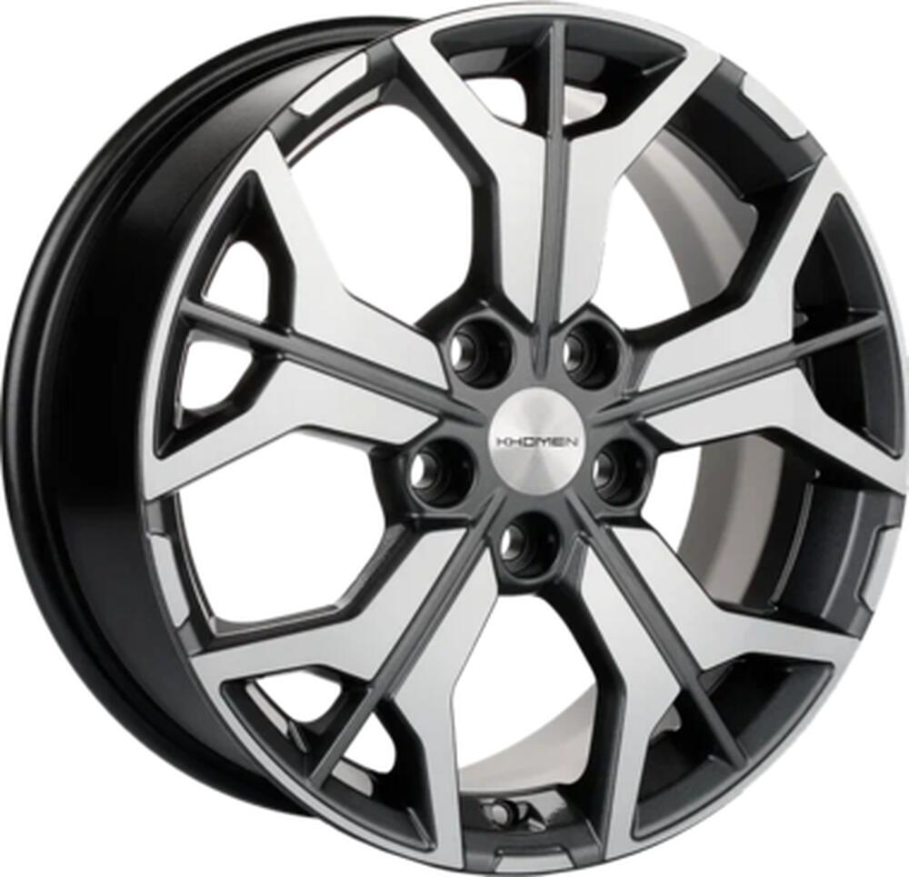 Khomen Wheels KHW1715 (Kia K5) 7x17 5x114.3 ET 48 Dia 67.1 Gray-FP