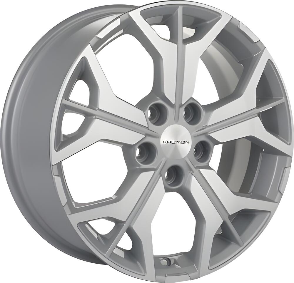 Khomen Wheels KHW1715 (Seltos) 7x17 5x114.3 ET 50 Dia 67.1 F-Silver-FP