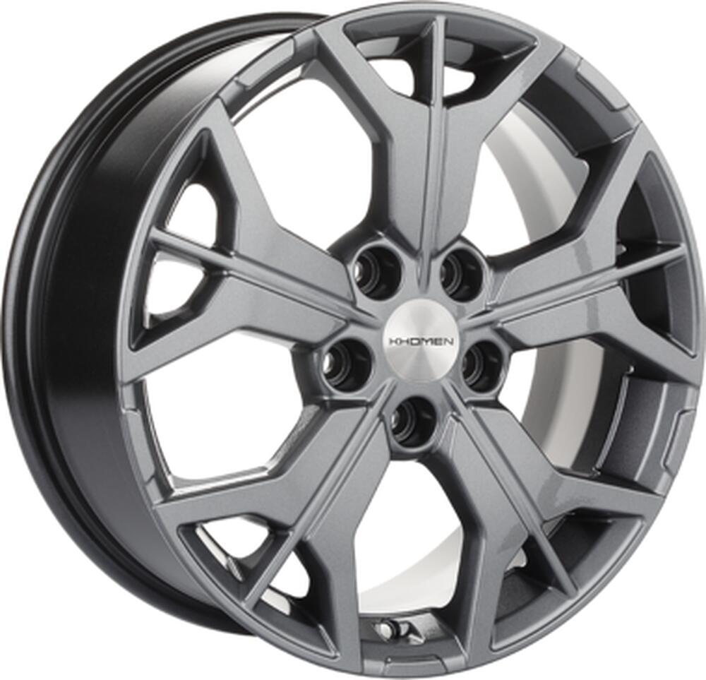 Khomen Wheels KHW1715 (Teana/X-trail) 7x17 5x114.3 ET 45 Dia 66.1 Gray