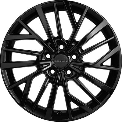 Khomen Wheels KHW1717 7x17 5x114.3 ET 49 Dia 67.1 BLACK