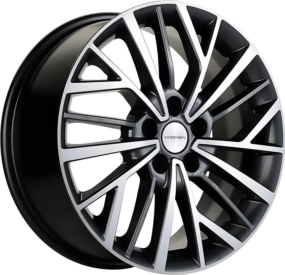 Khomen Wheels KHW1717 (Changan CS75) 7x17 5x114.3 ET 45 Dia 60.1 Gray-FP