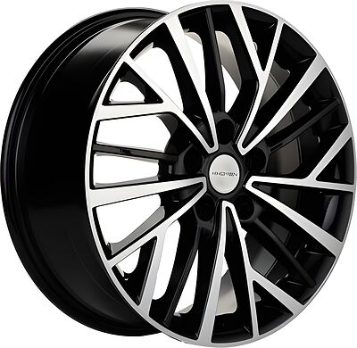 Khomen Wheels KHW1717 (Chery Tiggo 7pro/Exeed LX) 6.5x17 5x108 ET 33 Dia 60.1 Black-FP