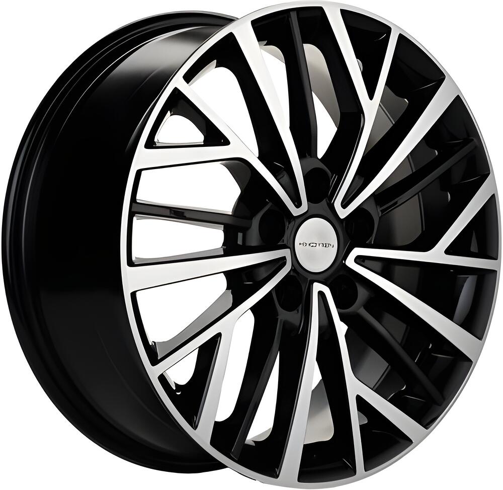 Khomen Wheels KHW1717 CX-5/Seltos/Optima 7x17 5x114 ET 50 Dia 67 Black-FP